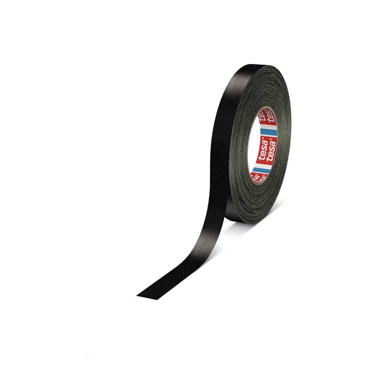 tesa Gewebeband 4651 Premium, Schwarz, 30 mm x 50 m