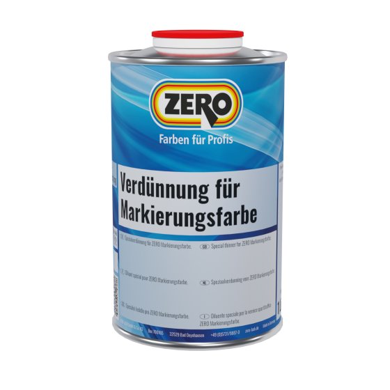 Zero Verdünnung für Markierungsfarbe, 1 l