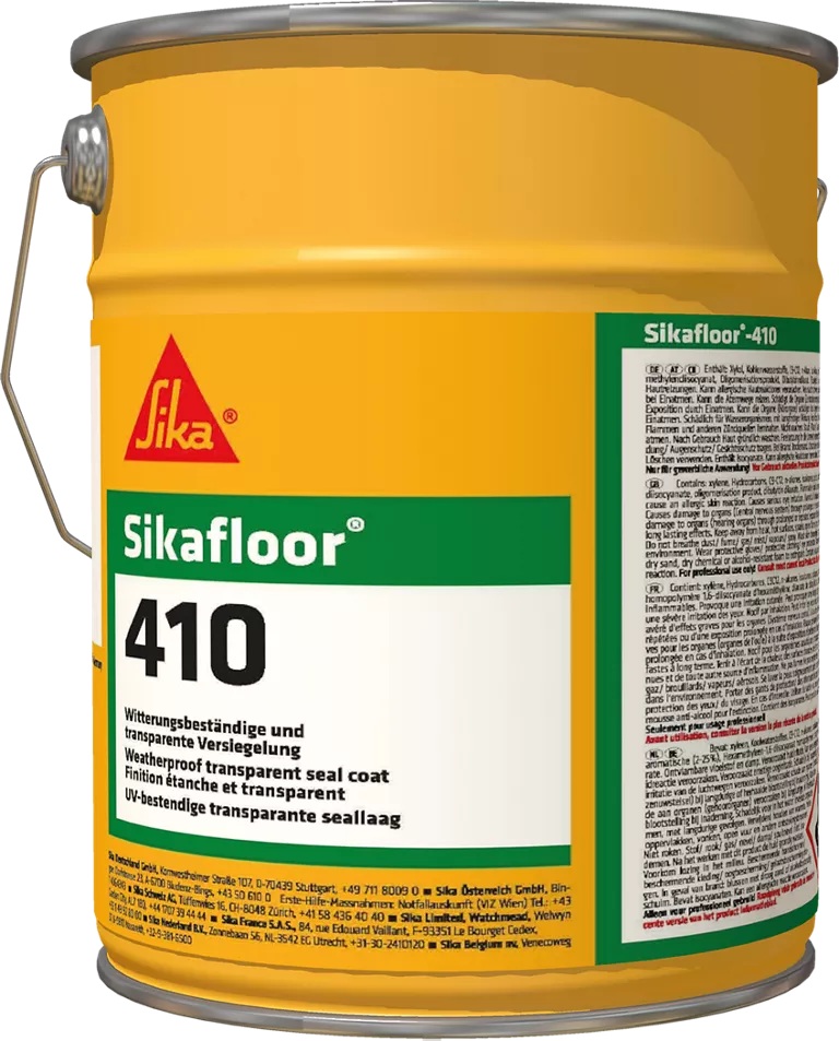 Sika Versiegelung Sikafloor 410, Transparent, Seidenmatt, 3 l