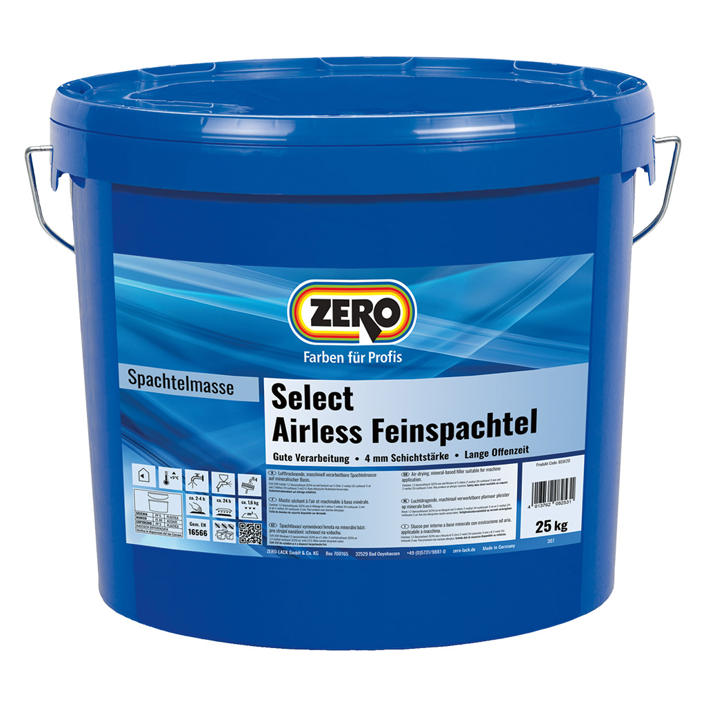 ZERO-LACK Feinspachtel Select Airless, 25 kg