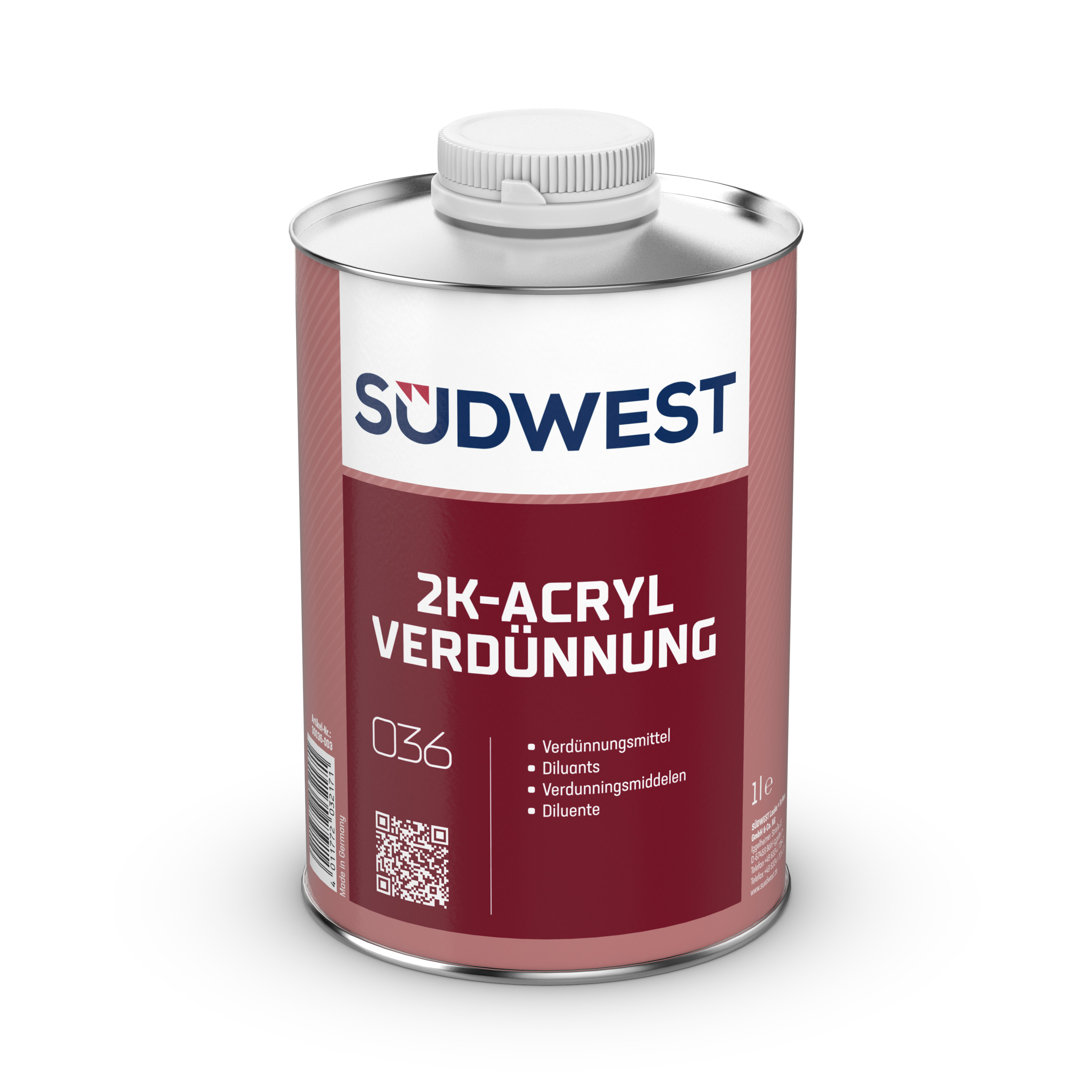 Südwest 2K-Acryllack-Verdünnung, 1 l