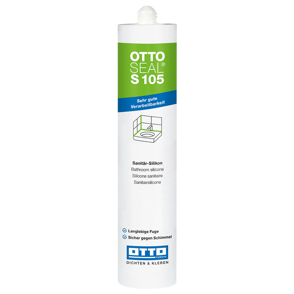 Ottoseal Sanitär-Silikon S 105, Manhatten, 310 ml