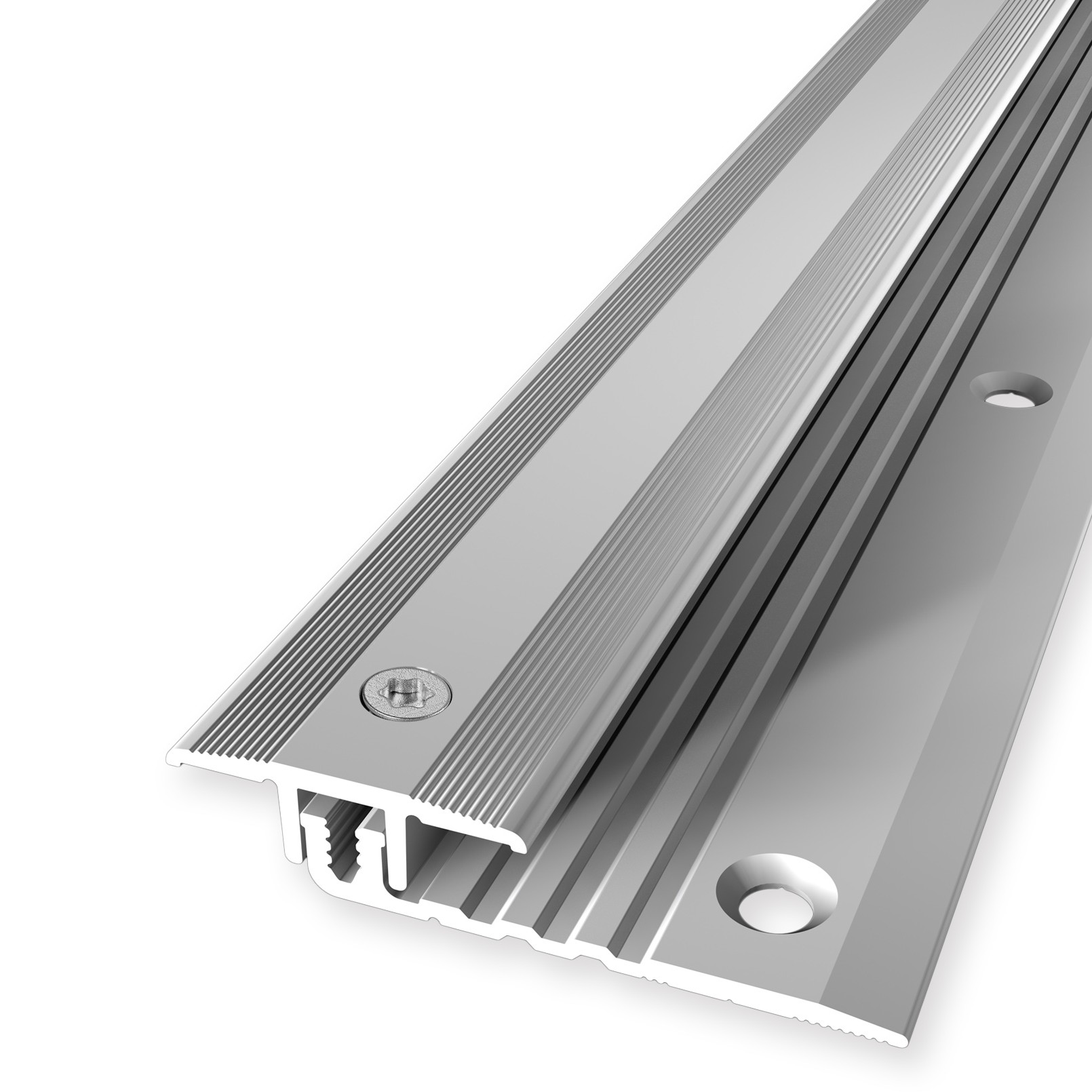 Küberit Übergangsprofil 378, Silber, 25 mm x 100 cm