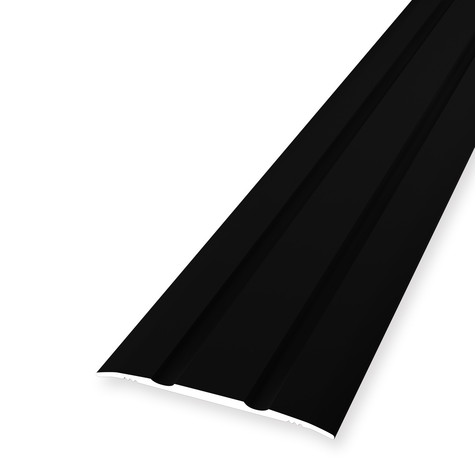 Küberit Übergangsprofil 438, RAL 9005- Schwarz, 38 mm x 100 cm