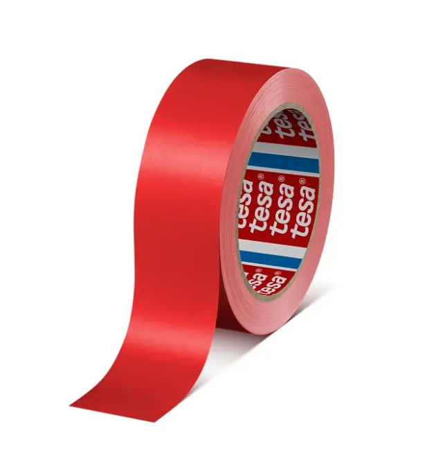 Tesa Klebeband 60404, Rot, 66 m x 9 mm